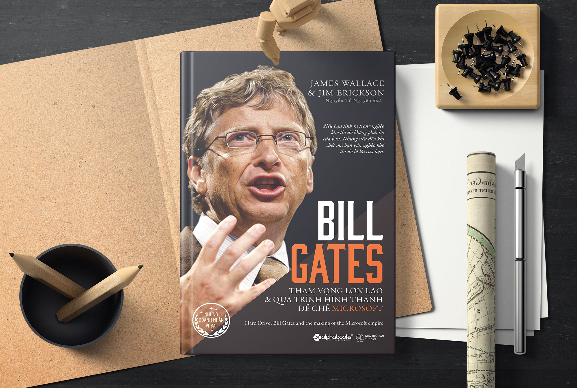 Bill Gates - Tham vọng lớn lao và quá trình hình thành đế chế microsoft#= Hard drive: Bill Gates and the making of the Microsoft empire