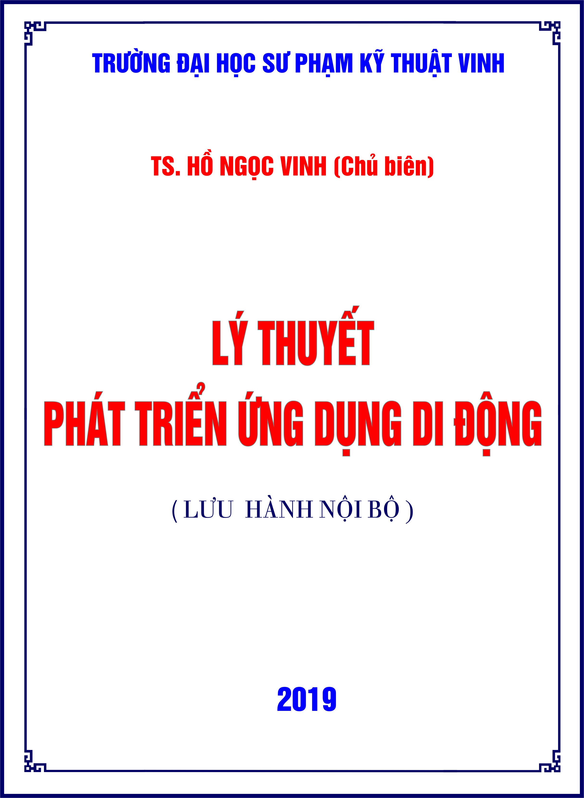 Lý thuyết phát triển ứng dụng di động