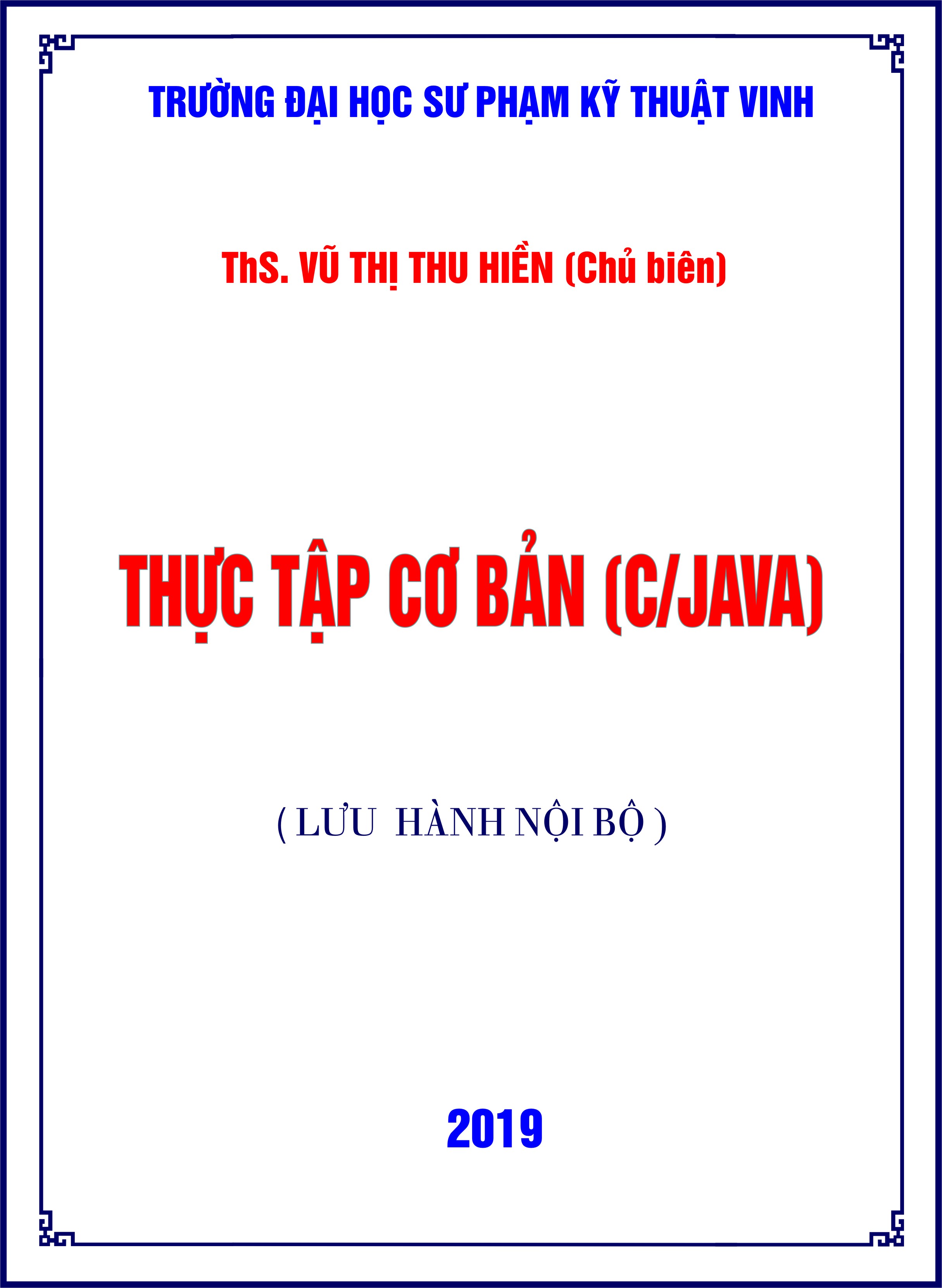 Thực tập cơ bản (C/Java)