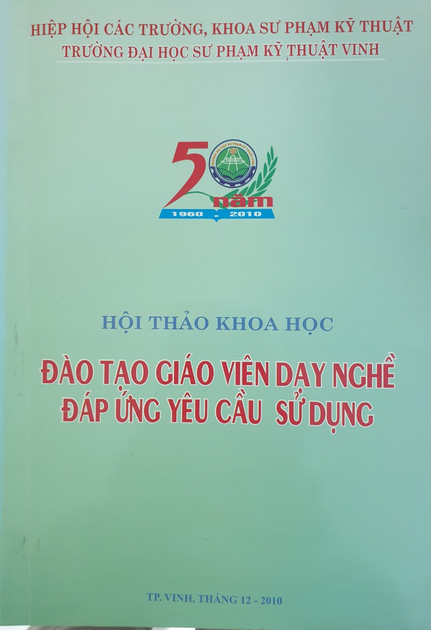 Đào tạo Giáo viên dạy nghề đáp ứng yêu cầu sử dụng