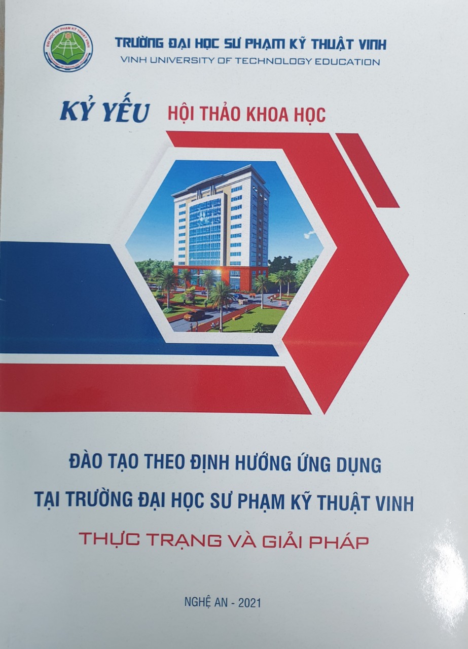 Đào tạo theo định hường ứng dụng tại trường Đại học Sư phạm Kỹ thuật Vinh