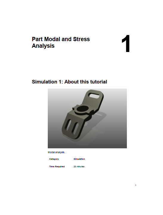 Tutorial của các phần mềm ANSYS, SolidWorks, Inventor